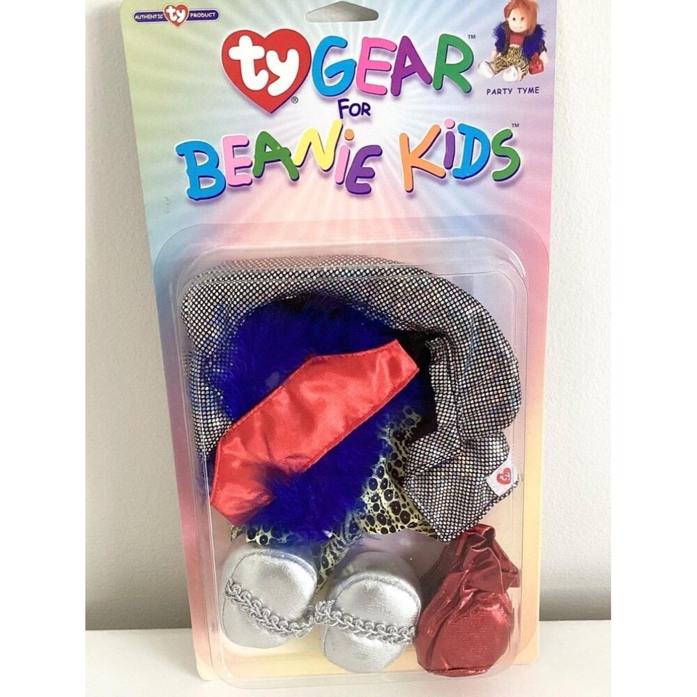 Ty Gear Beanie Kids Party Tyme sealed outfit